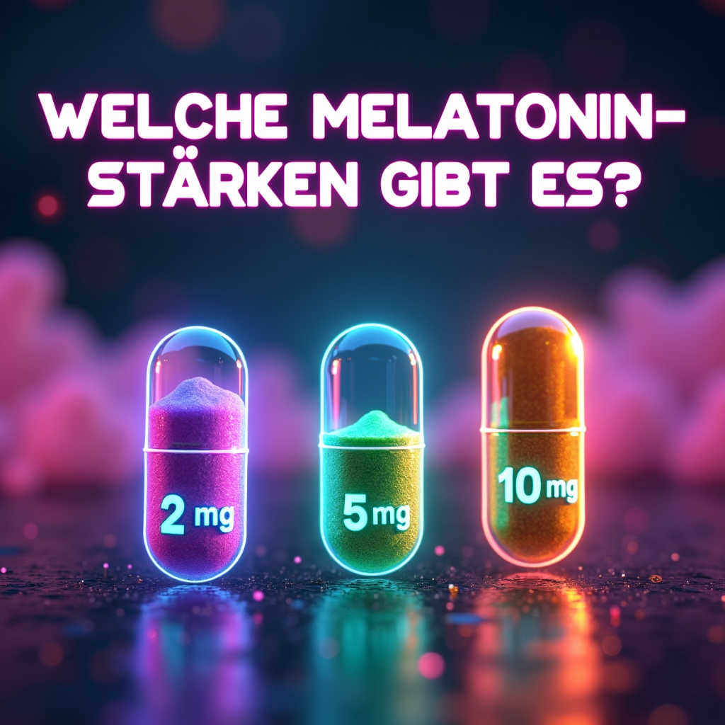 Welche Melatonin-Stärken Gibt Es? 2 mg, 5 mg und 10 mg