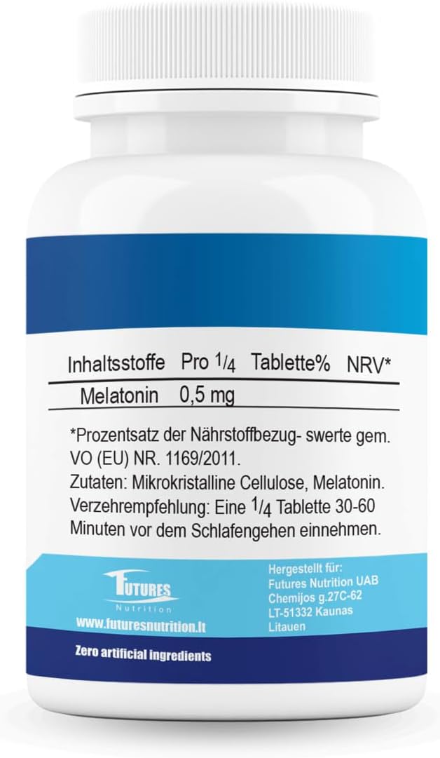 Melatoni 2mg Natürliche Schlafstörungen Tabletten - Schlaftabletten