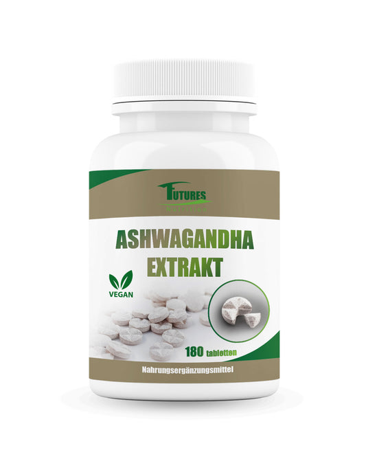 Ashwagandha Tabletten für besseren Schlaf und Konzentration