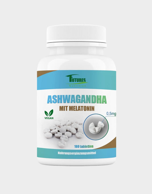 » Ashwagandha mit Melatoni Pulver Ashwagandha Wurzel gemahlen - 180 tabletten (100% off)