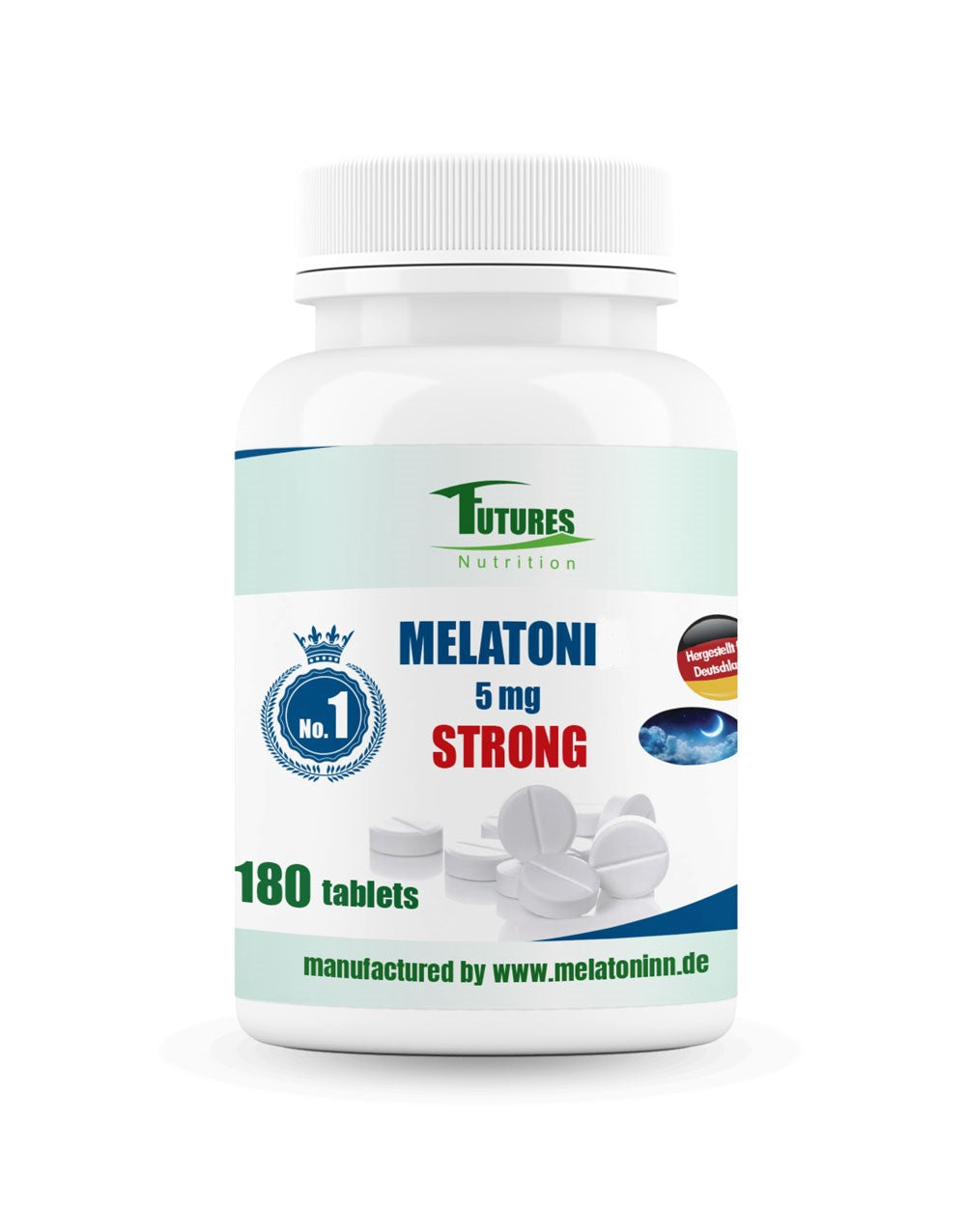 Schlaftabletten -  Melatoni 5mg. 180 Tabletten