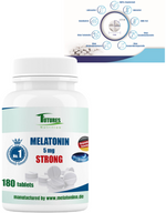Sleeping pills - Melatoni 5mg. 180 tablets