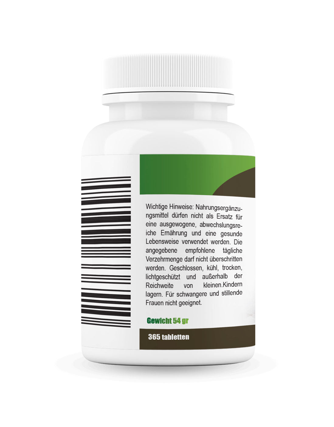 Originalverpackung Ashwagandha Extrakt 365 Tabletten